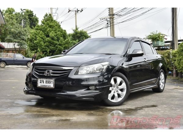 รุ่น TOP 2.4 EL/NAVI *จัดไฟแนนซ์ได้เต็ม *ฟรีดาวน์ *แถมประกันภัย 2011 HONDA ACCORD 2.4 EL/NAVI