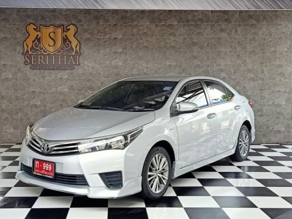 TOYOTA ALL NEW COROLLA ALTIS 1.6G ปี 2015 สีบรอนซ์เงิน