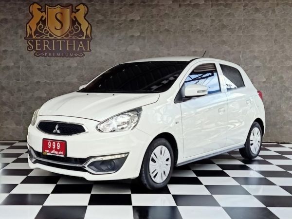 MITSUBISHI MIRAGE 1.2GLX ปี 2018 สีขาว