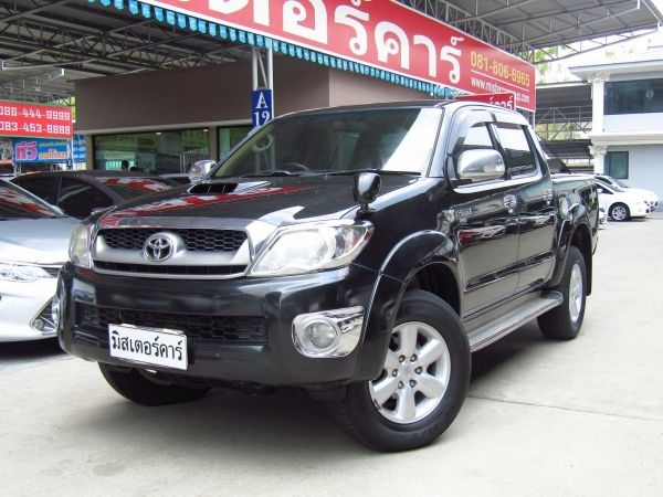 จัดไฟแนนซ์ได้เต็ม ฟรีดาวน์ แถมประกันภัย 2011 TOYOTA VIGO DOUBLE CAB 2.5 E PRERUNNER