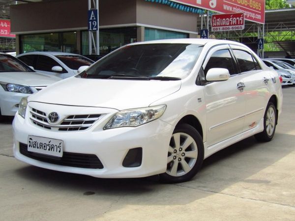 จัดไฟแนนซ์ได้เต็ม ฟรีดาวน์ แถมประกันภัย 2011 TOYOTA ALTIS 1.6 G