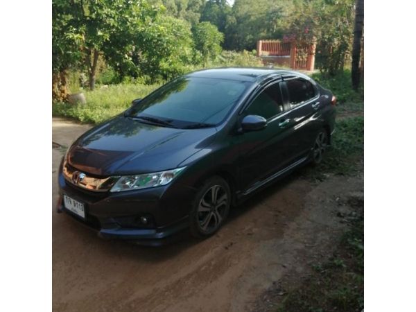 honda city sv i-vtec ระบบcvt รองท้อป สีเทาดำ