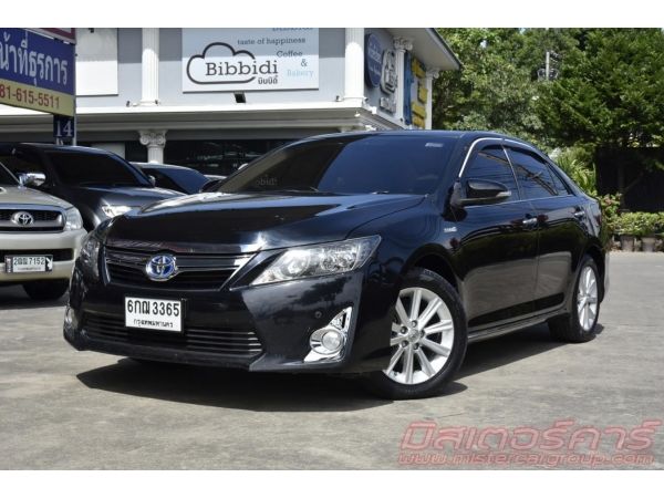 *จัดไฟแนนซ์ได้เต็ม *ฟรีดาวน์ *แถมประกันภัย 2012 TOYOTA CAMRY HY-BRID 2.5 NAVI รูปที่ 0