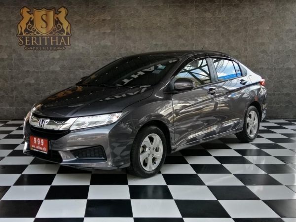 HONDA CITY 1.5 V ปี 2014 สีเทาดำ