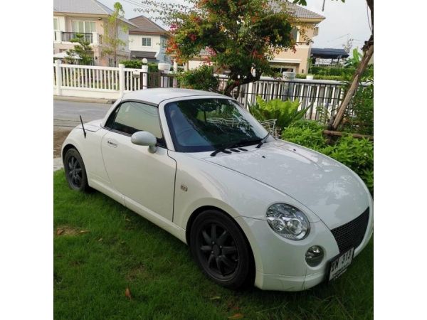 ขาย Daihatsu Copen 2011 วิ่ง 5 หมื่นโล ไม่ค่อยได้ใช้งาน สภาพดี เปิด sunroof ไว สีขาว มีคันเดียว