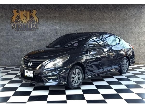 NISSAN ALMERA 1.2 E SPORTECH ปี 2018 สีดำ