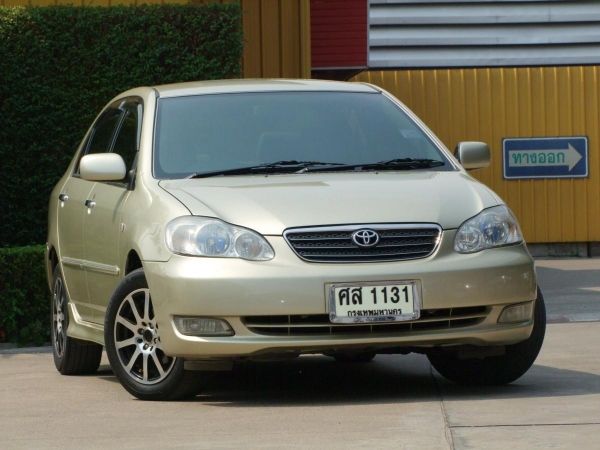 Toyota Altis 1.6E ปี2005 รถบ้าน ไม่เคยเป็นแท๊กซี่ ติดแก๊สLPGหัวฉีดถังโดนัท  รถสวย ไม่เคยชน ไม่เคยจมน้ำ เครื่อง,เกียร์,ช่วงล่าง,แอร์,สมบูรณ์ครบทุกฟังชั่น ราคา 148,000.- ผ่อยสี่พันกว่าบาทสี่ปี Id Line.0