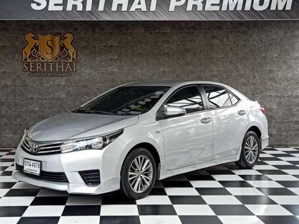 TOYOTA COROLLA ALTIS 1.6G ปี 2016 สีบรอนซ์เงิน