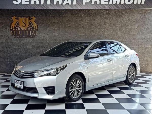 TOYOTA COROLLA ALTIS 1.6G ปี 2015 สีบรอนซ์เงิน