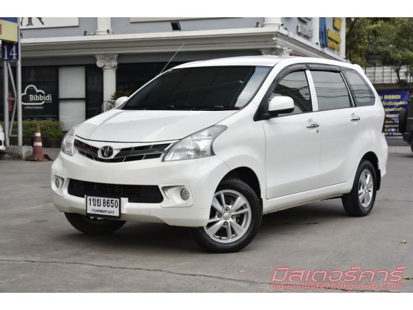 *จัดไฟแนนซ์ได้เต็ม *ฟรีดาวน์ *แถมประกันภัย 2012 TOYOTA AVANZA 1.5 G