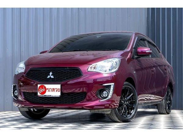 Mitsubishi Attrage 1.2 GLS ปี2019 สีแดง เกียร์ออโต้ รูปที่ 0