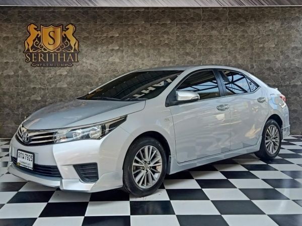 TOYOTA COROLLA ALTIS 1.6G ปี 2014 สีบรอนซ์เงิน