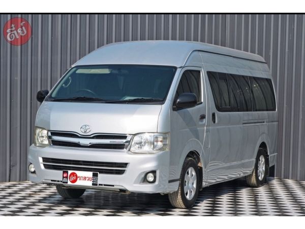 Toyota Commuter D4D 3.0 HRF SRS ปี2014 สีเทา เกียร์ธรรมดา