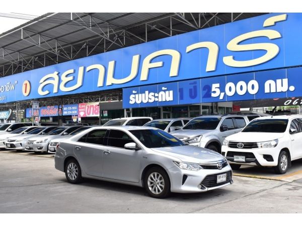 CAMRY 2.0 G ปี 18 version 2 รุ่นพิเศษเบาะส้มรถสวยมากไมล์แท้ 90,000