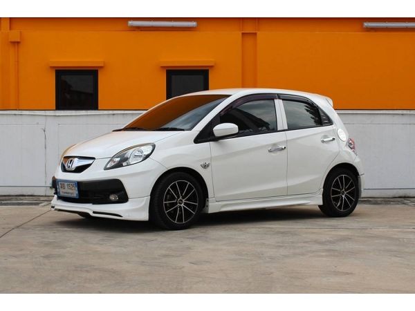 Honda  Brio 1.2V ปี2012 สีขาว รถสวย สภาพดีมาก รูปที่ 0