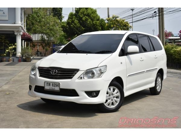 *จัดไฟแนนซ์ได้เต็ม ฟรีดาวน์ แถมประกันภัย 2012 TOYOTA INNOVA 2.0 G