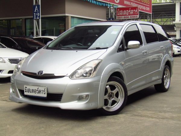 จัดไฟแนนซ์ได้เต็ม ฟรีดาวน์ แถมประกันภัย 2009 TOYOTA WISH 2.0 Q LIMITED OPTINO