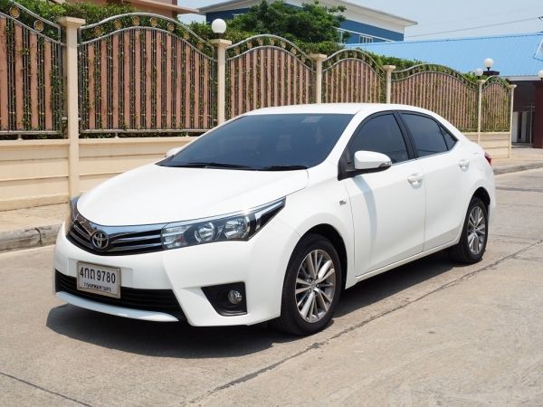 TOYOTA COROLLA ALTIS 1.6 E (CNG) ปี 2014 จดปี 2015 เกียร์AUTO สภาพนางฟ้า รูปที่ 0