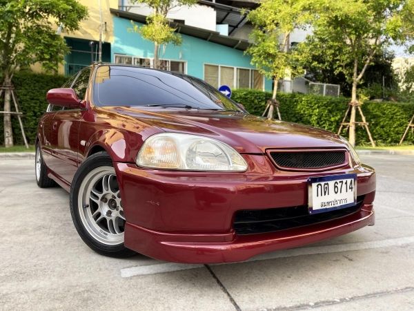 Honda Civic EK ปี98 Vtec ออโต้ รถซิ่ง ราคามือถือ ดาวน์ถูก ผ่อนชิว 2,xxx รูปที่ 0