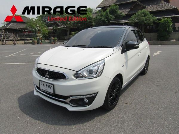 ปี 2019 MITSUBISHI  MIRAGE 1.2 LIMITED EDITION  AUTO  เบนซิน สภาพป้ายแดง