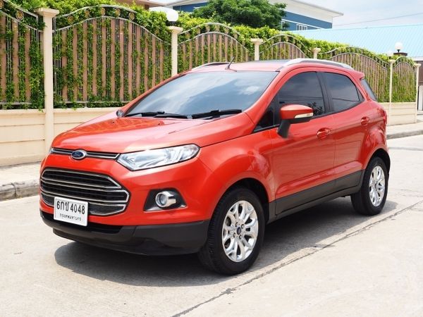 FORD ECOSPORT 1.5 TITANIUM ปี 2015 จดปี 2017 เกียร์AUTO สีส้มMars Red