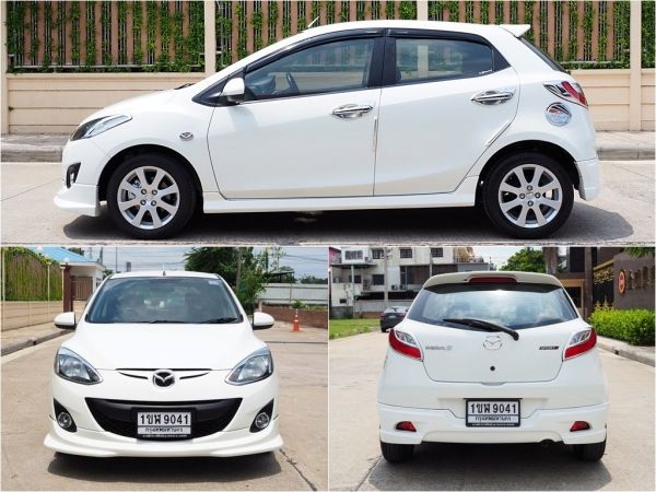 MAZDA 2 HATCHBACK SPORTs 1.5 Groove ปี 2012 เกียร์MANUAL สีขาว(นิยม)