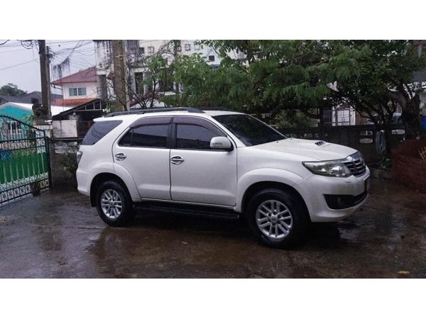 ขายรถบ้าน toyota fortuner ตัวท๊อป ดีเซล ปี 2012 ใช้เองคนเดียวค่ะ รูปที่ 0