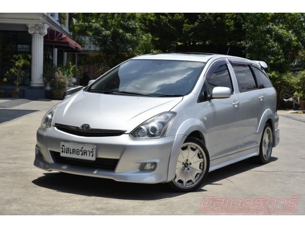 รุ่น TOP จัดไฟแนนซ์ได้เต็ม ฟรีดาวน์ แถมประกันภัย 2006 TOYOTA WISH 2.0 Q LIMITED