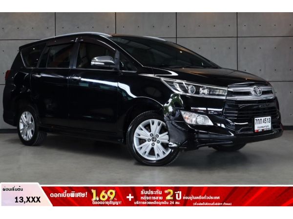 2018 Toyota Innova 2.8 Crysta V Wagon AT(ปี 16-20) B4513 รูปที่ 0