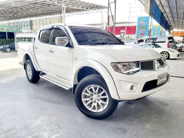 MITSUBISHI TRITON PLUS 2.4 GLS DOUBLE CAB ปี2012 เกียร์ธรรมดา รถสภาพสวย ตัวยกสูง ไม่มีชนหนัก พลิกคว่ำ หรือจมน้ำมาค่ะ รับประกันรถสวย คัชซีสวย รูปที่ 0