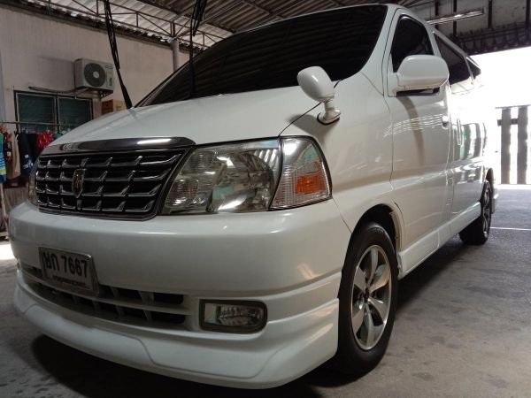 เจ้าของขายเอง Toyota granvia 2001 สีขาว รูปที่ 0