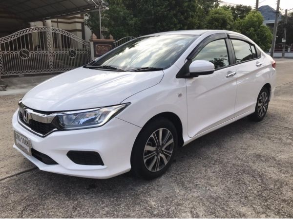 Honda city ปี2017 รองท็อป ไมล์ 66,000 รถสวยมือเดียวราคาถูกสุดในรุ่นนี้