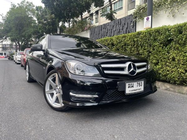 Mercedes Benz C 180  Coupe ออโต้ สีดำ ปี 12