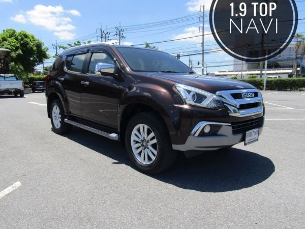 ISUZU MUX 1.9 DVD NAVIGATOR A/T 2WD ดีเซล สภาพนางฟ้า