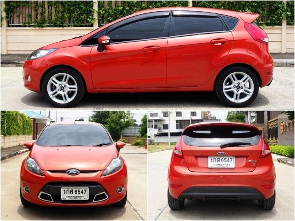 FORD FIESTA 1.5 SPORT HATCHBACK ปี 2013 เกียร์AUTO สีChilli Orange(นิยม) รถสภาพป้ายแดง รูปที่ 0