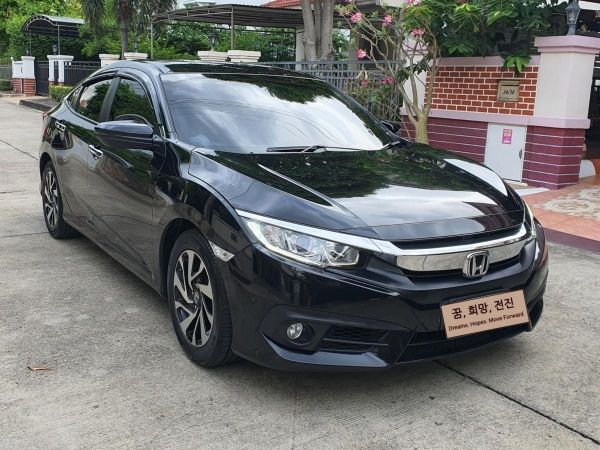 วารันตีถึงปี2023 Honda Civic FC 1.8EL ปี2018 สีดำ รูปที่ 0