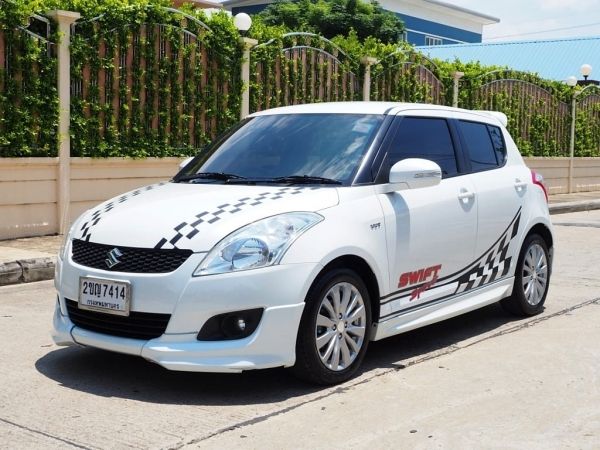 SUZUKI SWIFT 1.25 GLX A/T  สีขาวมุก(นิยม) สภาพนางฟ้า รูปที่ 0