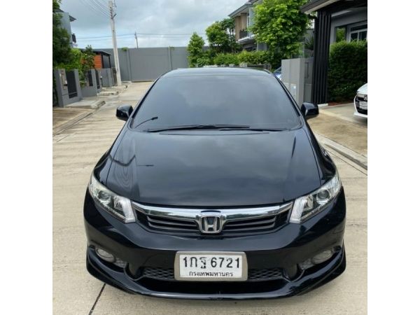 2012 Honda Civic 1.8 FB (โฉมปี 12-16) S i-VTEC Sedan สีดำ  เจ้าของขายเอง รูปที่ 0