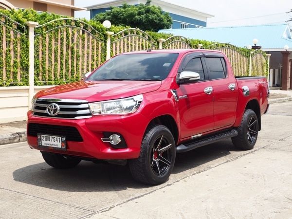 TOYOTA HILUX REVO DOUBLECAB 2.4 G PRERUNNER (NAVI) ปี 2015 จดปี 2016 เกียร์MANUAL 6 จังหวะ สภาพนางฟ้า