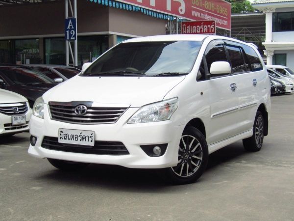 2013 TOYOTA INNOVA 2.0 G *ฟรีดาวน์ แถมประกันภัย ดันทุกเคส ยินดีให้คำปรึกษา