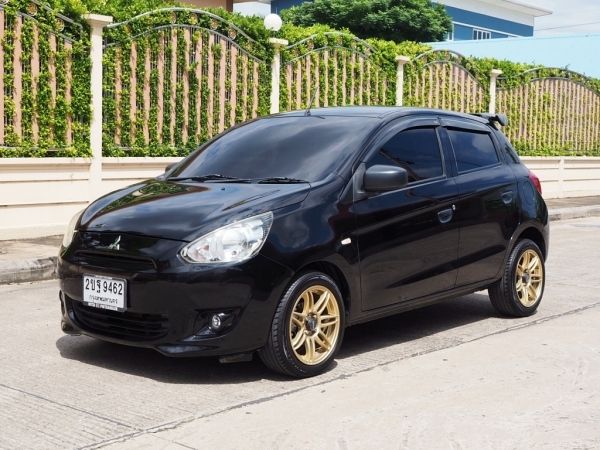 MITSUBISHI MIRAGE 1.2 GL ปี 2014 เกียร์MANUAL นุ่มนวลทุกการขับขี่ ประหยัดน้ำมัน 22 กมลิตร รูปที่ 0