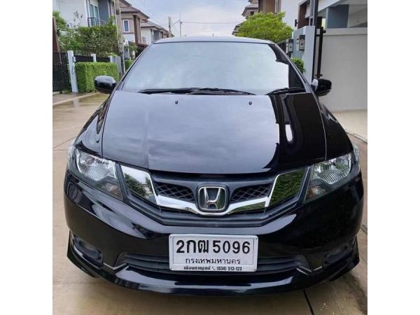 2013 Honda City 1.5 (ปี 08-14) S CNG Sedan AT รถสวยขับมือเดียวสภาพดี รูปที่ 0