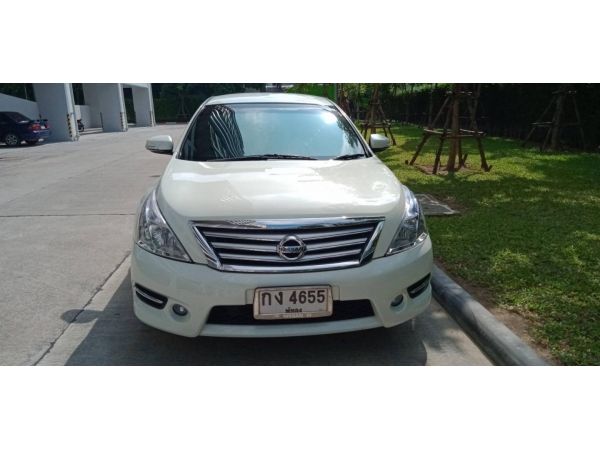 NISSAN TEANA 2.0XL SEDAN AUTO ปี 2012 เกียร์ออโต้ สีขาว รูปที่ 0