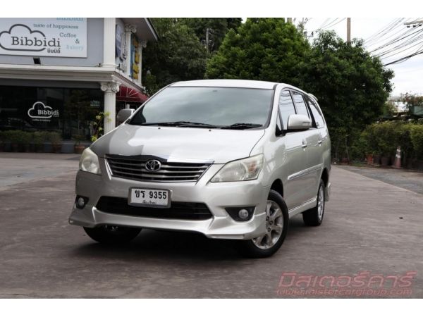 2011 TOYOTA INNOVA 2.0 V รุ่นท็อป *ฟรีดาวน์ แถมประกันภัย อนุมัติเร็ว ผ่านง่าย