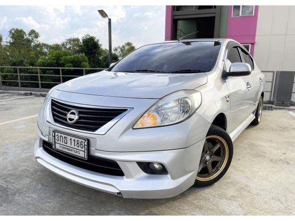 Nissan Almera ปี13 VL ท็อปสุด แต่งเต็ม อีโคคาร์ ราคามอไซค์ ฟรีดาวน์ ผ่อนถูก3,xxx