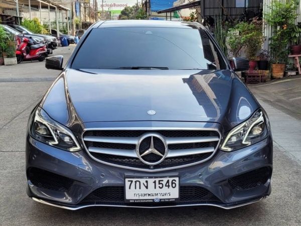 2018 Mercedes-Benz E300 2.1 W212 (โฉมปี2016) 2.1 BlueTEC HYBRID Sedan AT สีเทา มือเดียว วิ่งน้อย23000km+