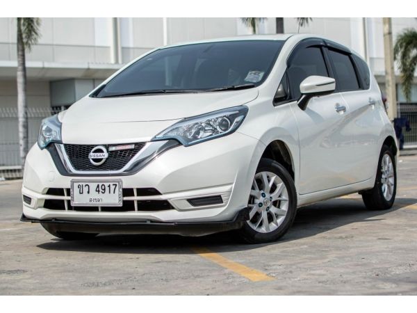 NISSAN NOTE 1.2 V CVT (AB/ABS) รถบ้านมือเดียวผู้หญิงขับ ไม่เคยติดแก๊ส สภาพนางฟ้า รับประกันเครื่องยนต์ 1 ปี