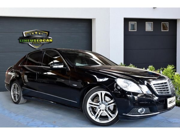 2010 BENZ E250 CDi ดีเซล ELEGANCE W212 แรงแบบรถสปอร์ต ประหยัดสุด 20 กม./ลิตร