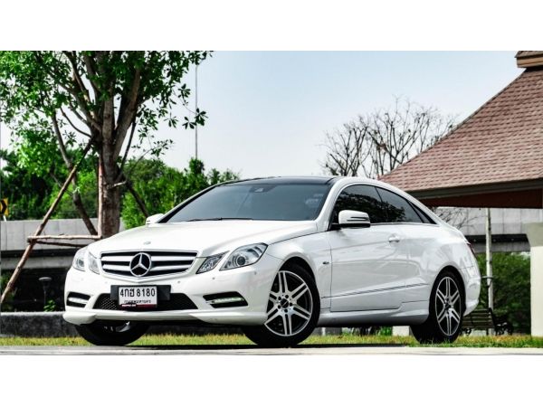 Benz E250 CGI COUPE AMG ปี2010 สีขาว