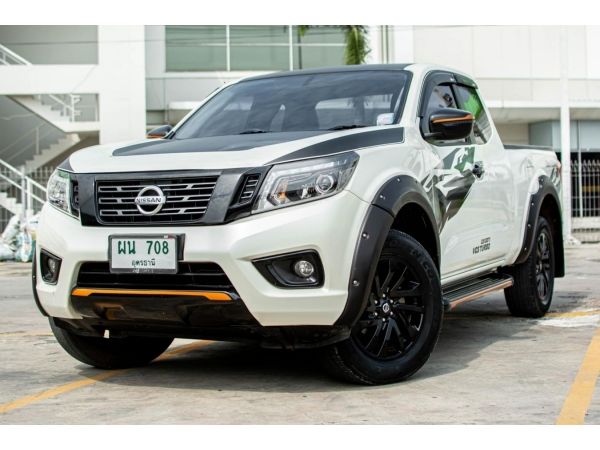 NISSAN NAVARA NP300 2.5E KINGCAB BLACK EDITION รถสวย มือเดียวไมล์แท้ รับประกันเครื่องยนต์ 1 เดือน ต่างจังหวัดออกได้ รูปที่ 0